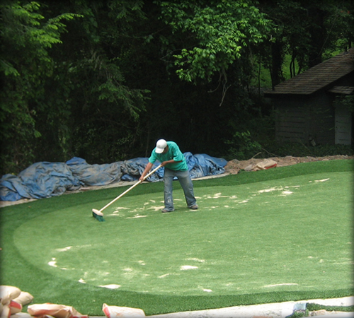 Denver Broncos Putting Green Mat